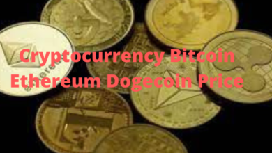 Cryptocurrency Bitcoin Ethereum Dogecoin Price